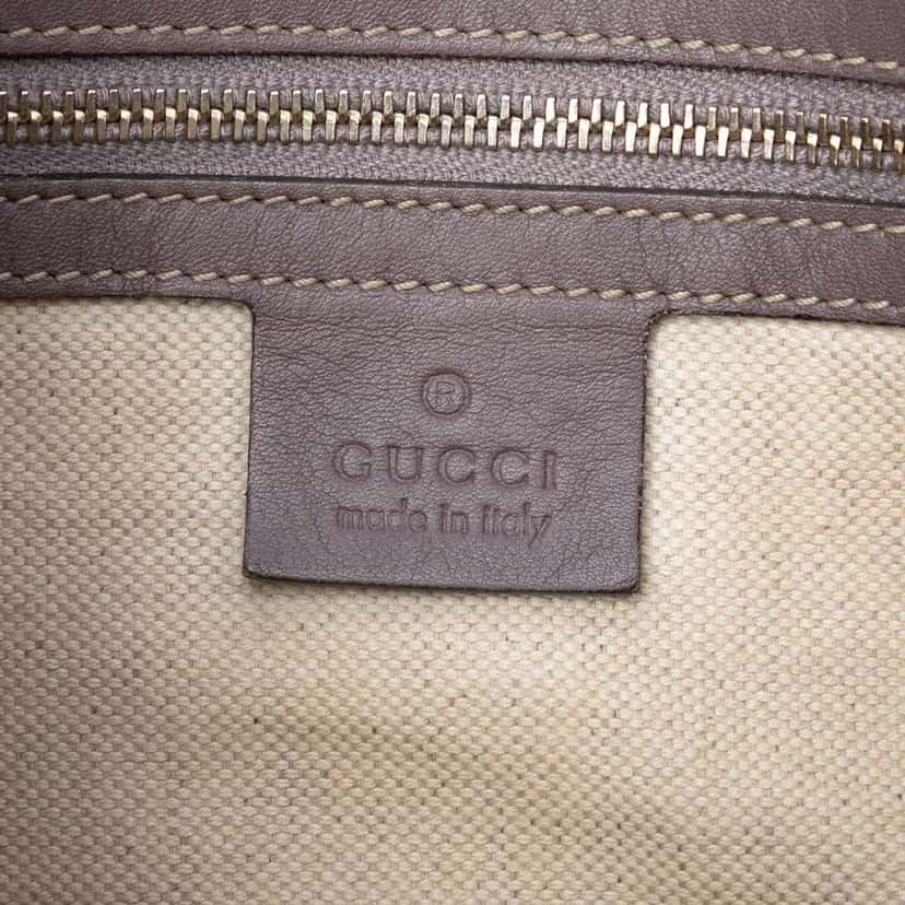 Gucci Guccissima Mayfair Crossbody Brown Leather Good condition - Box View