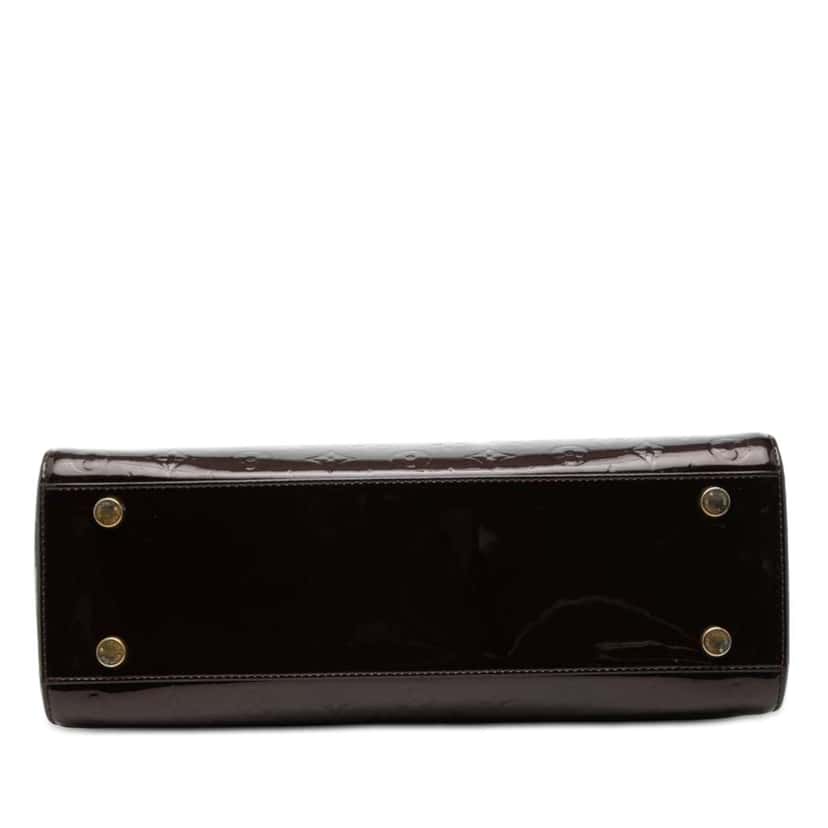 Louis Vuitton Monogram Vernis Brea GM Purple Leather Good condition - Inside View