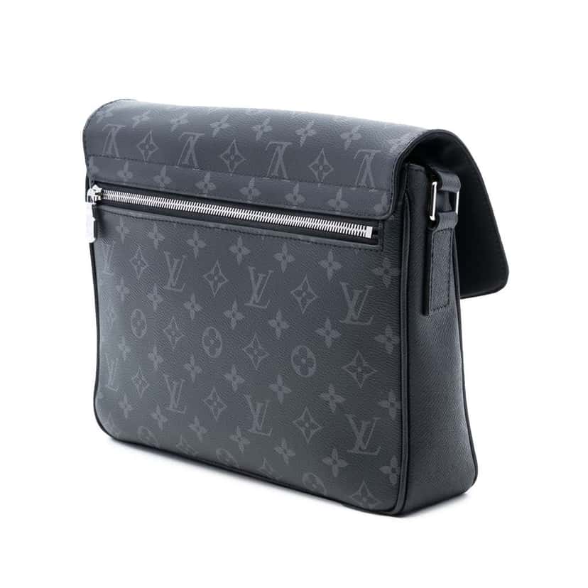 Louis Vuitton Taigarama Messengerama Black Good condition - Back View