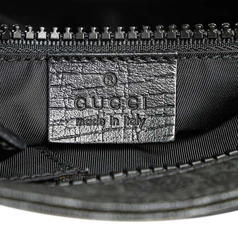 Gucci GG Supreme Crossbody Black Canvas Good condition - Box View