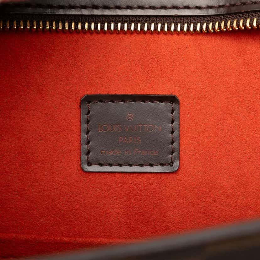 Louis Vuitton Damier Ebene Venice Sac Plat GM Brown Good condition - Box View