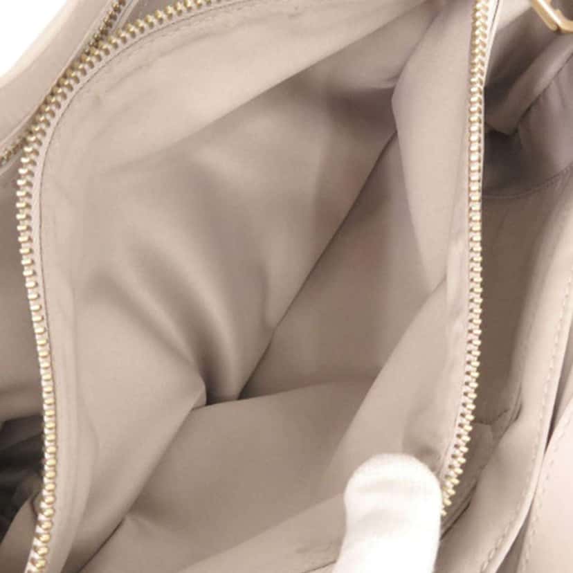 Salvatore Ferragamo Quilted Leather Lianne Tote Pink Leather Good condition - Box View