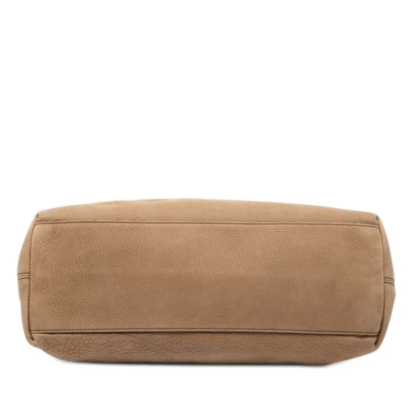 Gucci Medium Nubuck Soho Chain Tote Brown Leather Good condition - Inside View