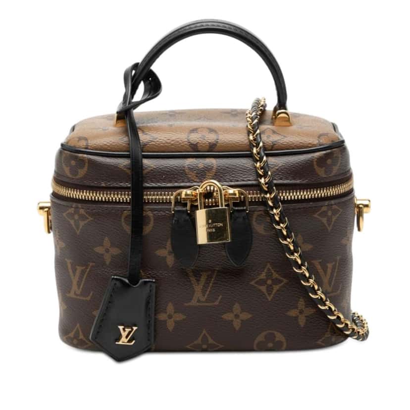 Louis Vuitton Monogram Reverse Vanity PM Brown Good condition - Front View