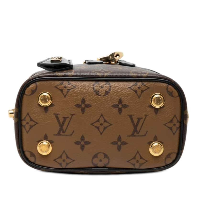 Louis Vuitton Monogram Reverse Vanity PM Brown Good condition - Inside View