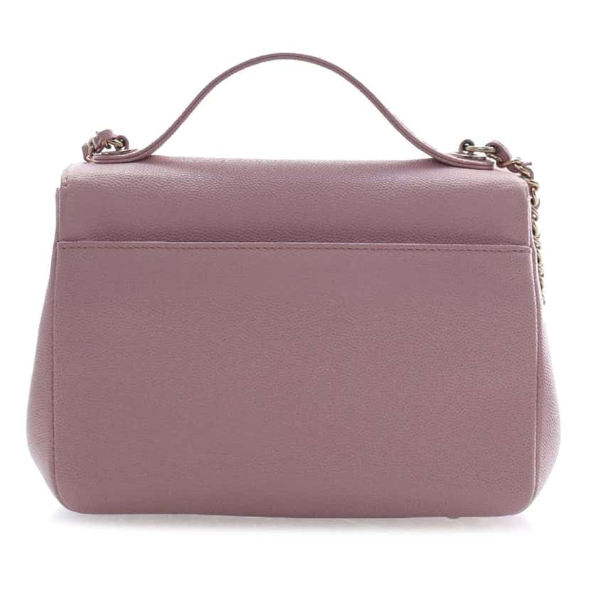 Chanel Small Caviar Business Affinity Top Handle Bag Pink Leather Good condition - Back View