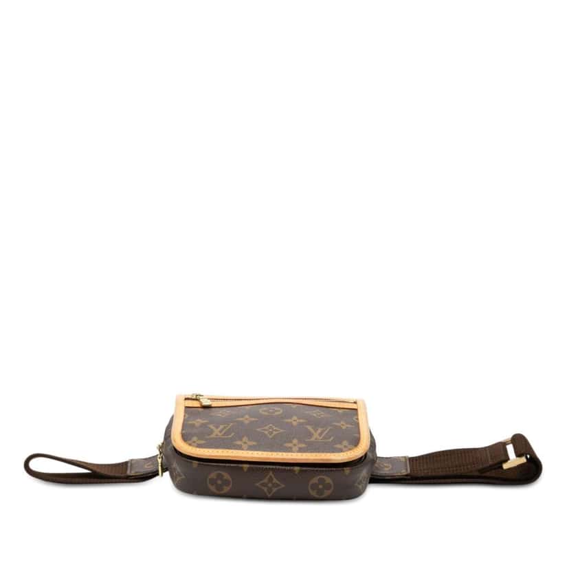Louis Vuitton Monogram Bosphore Belt Bag Brown Good condition - Inside View