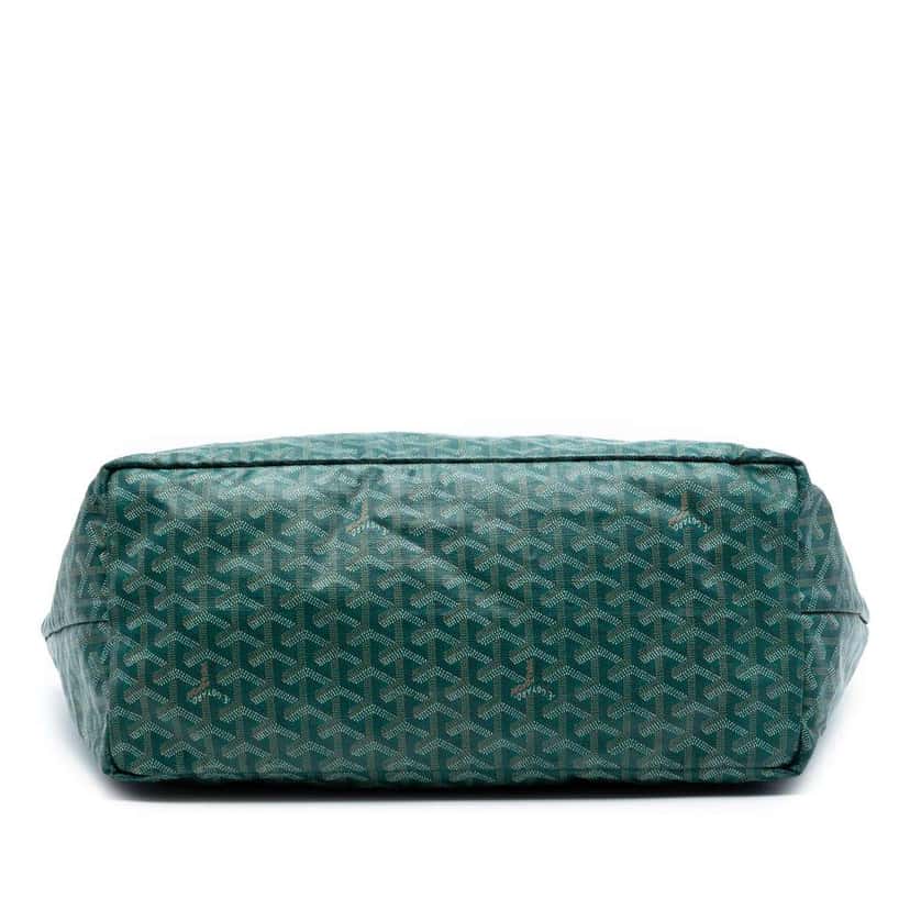 Goyard Goyardine Saint Louis GM Green Canvas Good condition - Inside View