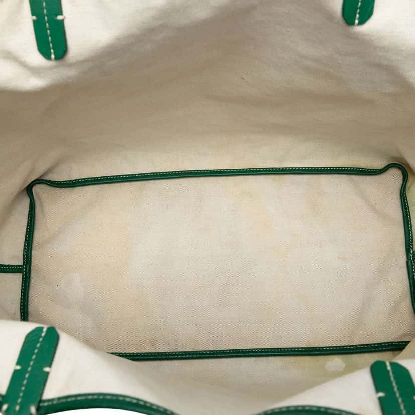 Goyard Goyardine Saint Louis GM Green Canvas Good condition - Model View