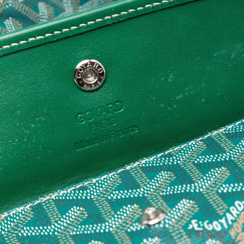 Goyard Goyardine Saint Louis GM Green Canvas Good condition - Box View