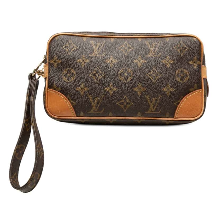 Louis Vuitton Monogram Marly Dragonne PM Brown Good condition - Front View