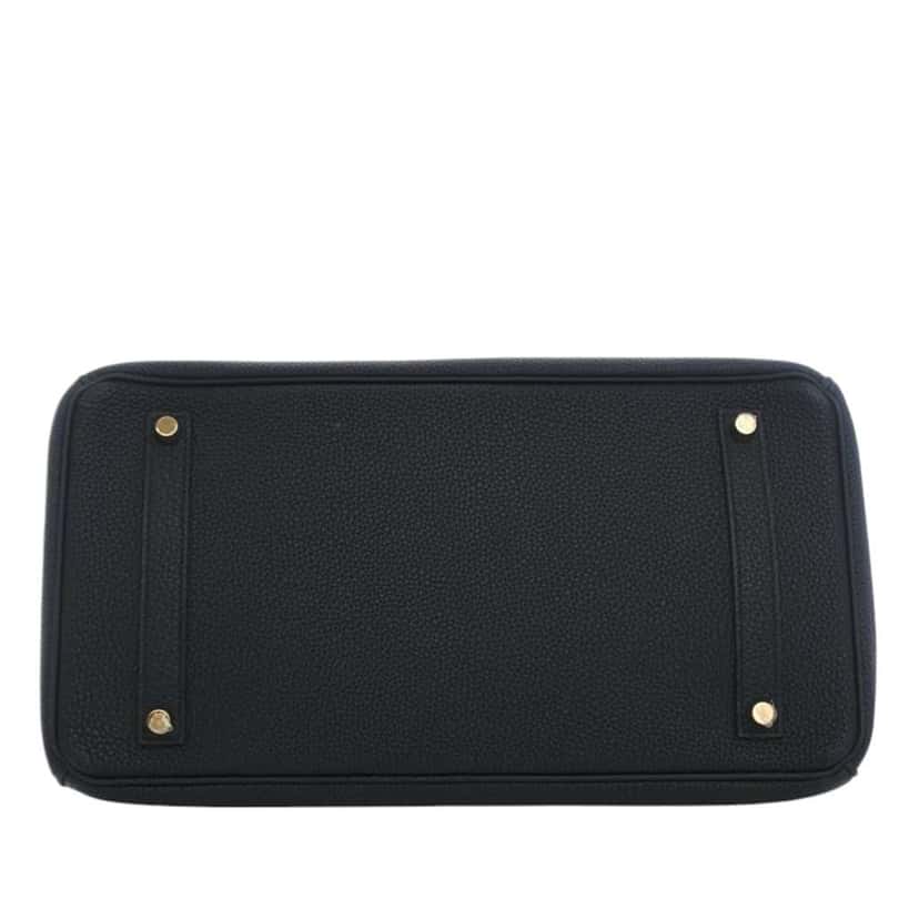 Hermès Togo Birkin Retourne 35 Black Leather Good condition - Inside View