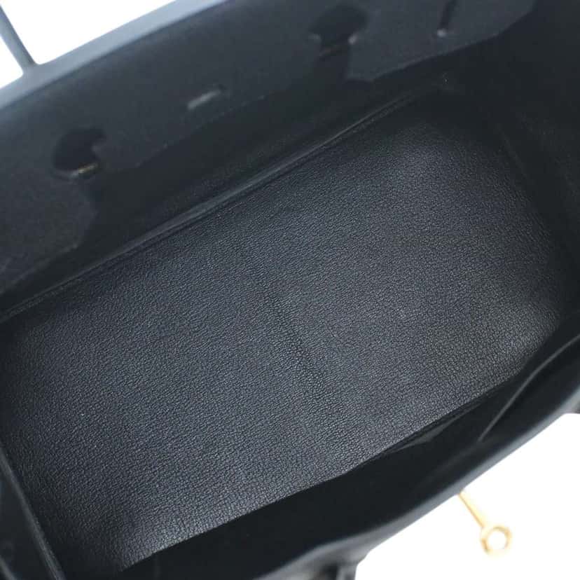 Hermès Togo Birkin Retourne 35 Black Leather Good condition - Model View