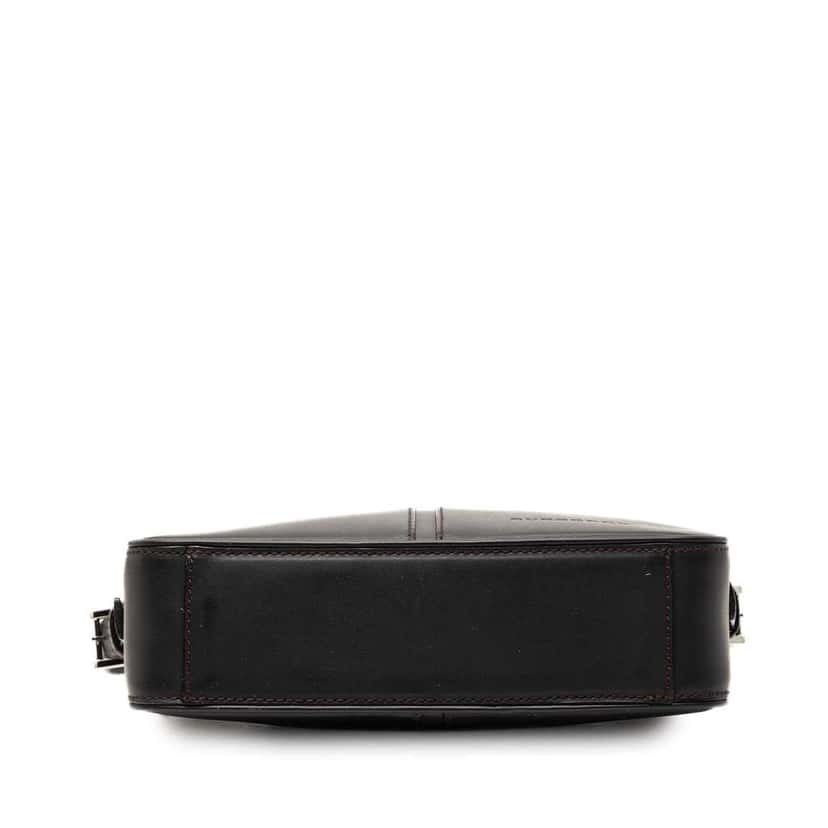 Burberry Leather Crossbody Brown Leather Good condition - Inside View