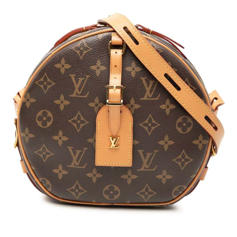 Louis Vuitton Monogram Boite Chapeaux Souple MM Brown Good condition - Front View