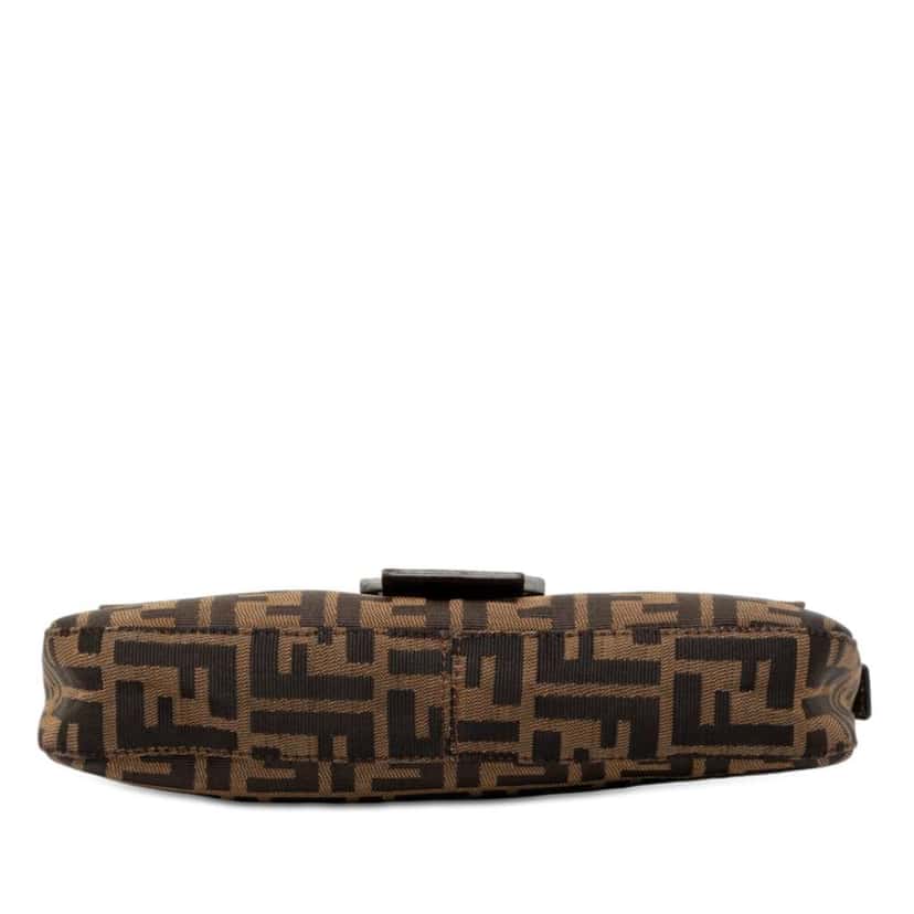 Fendi Zucca Canvas Baguette Brown Canvas Good condition - Inside View