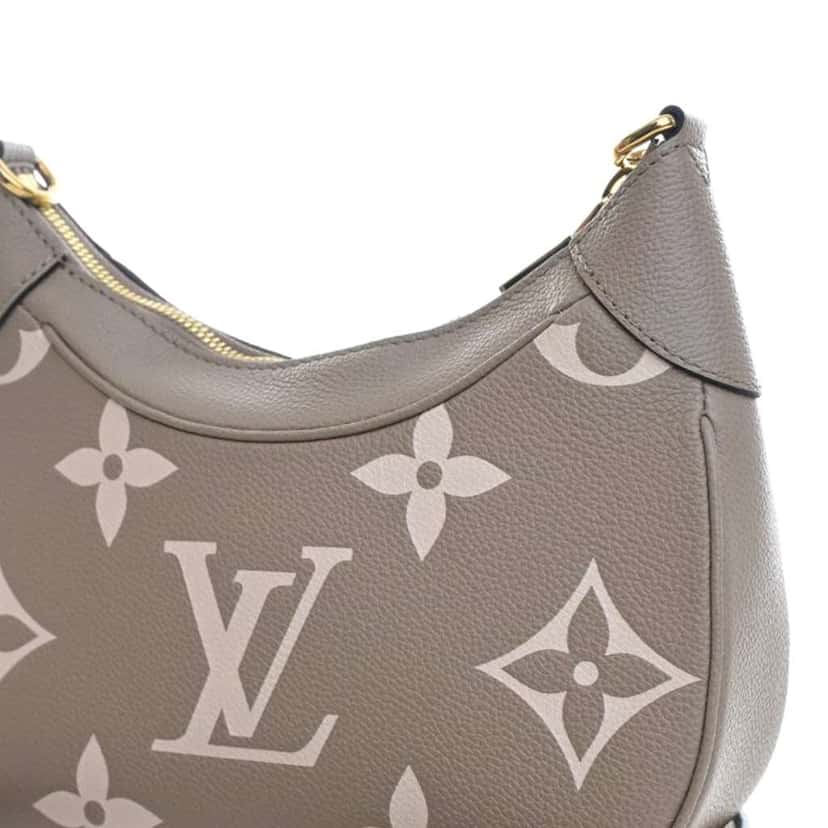 Louis Vuitton Bicolor Monogram Empreinte Bagatelle Brown Leather Good condition - Box View