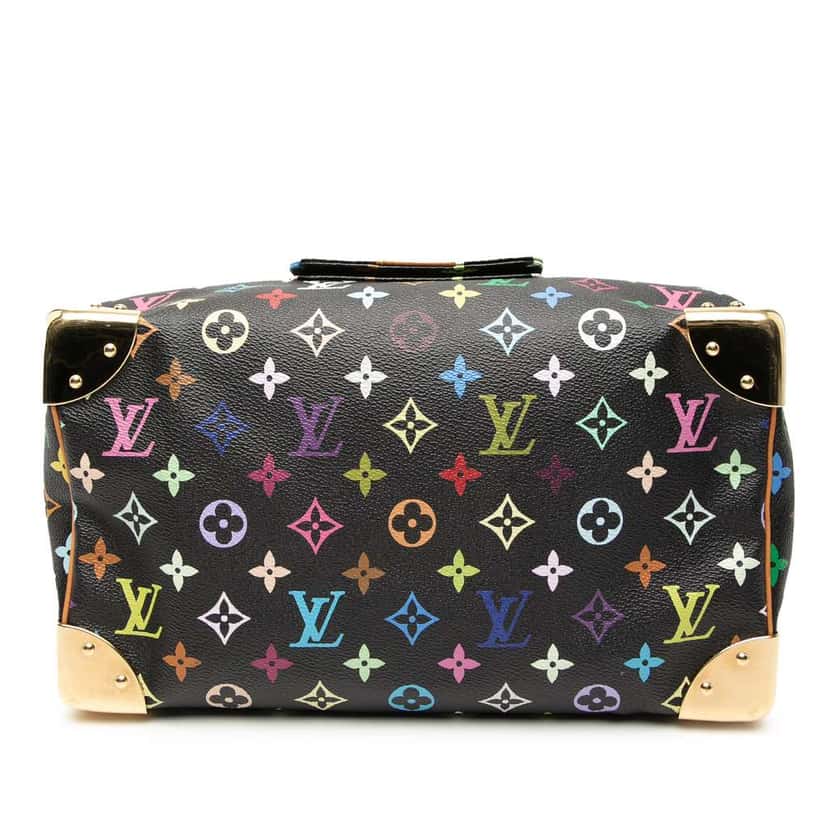 Louis Vuitton Monogram Multicolore Speedy 30 Black Good condition - Inside View