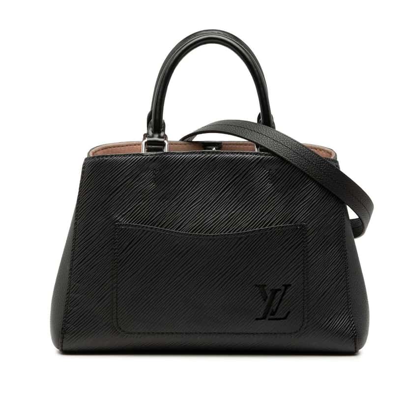 Louis Vuitton Epi Marelle BB Black Leather Good condition - Front View