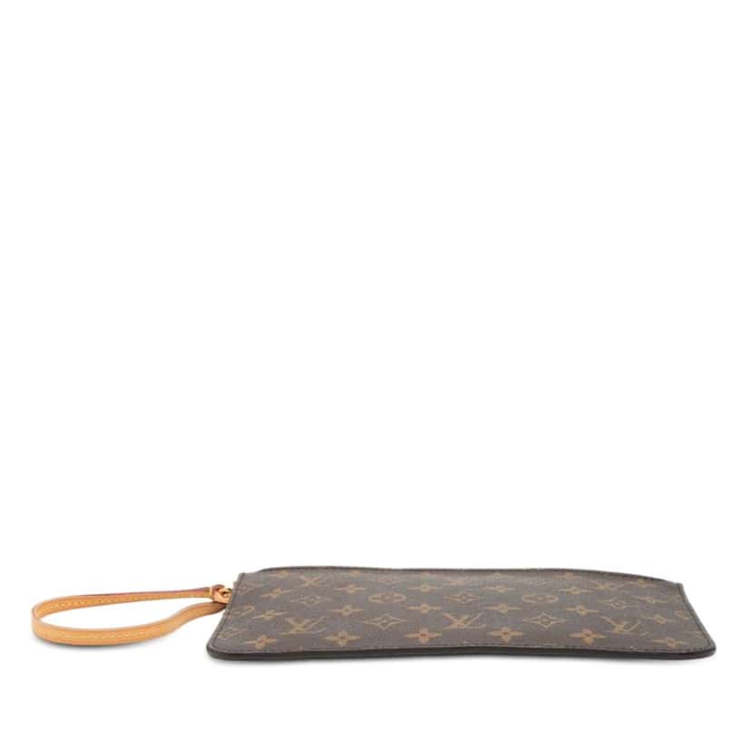 Louis Vuitton Monogram Neverfull MM Pouch Brown Good condition - Inside View