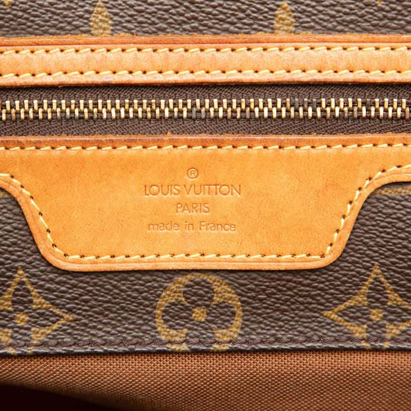 Louis Vuitton Monogram Sac Shopping Brown Fair condition - Box View