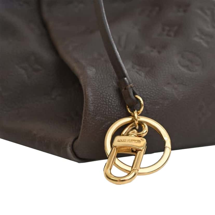 Louis Vuitton Monogram Empreinte Artsy MM Brown Leather Good condition - Box View