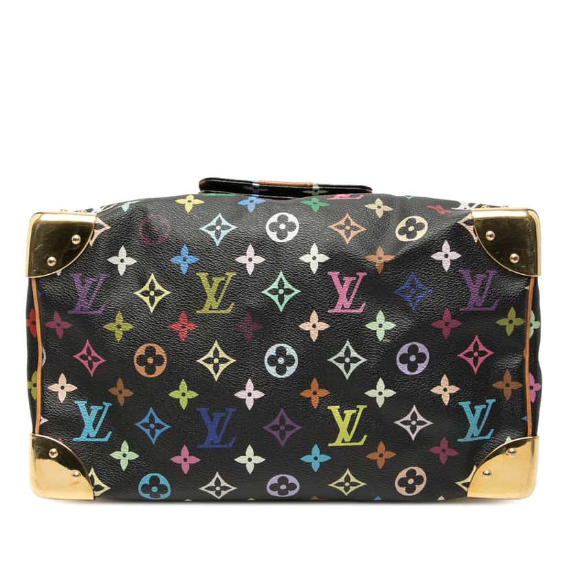 Louis Vuitton Monogram Multicolore Speedy 30 Black Good condition - Inside View
