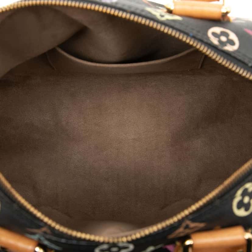 Louis Vuitton Monogram Multicolore Speedy 30 Black Good condition - Model View