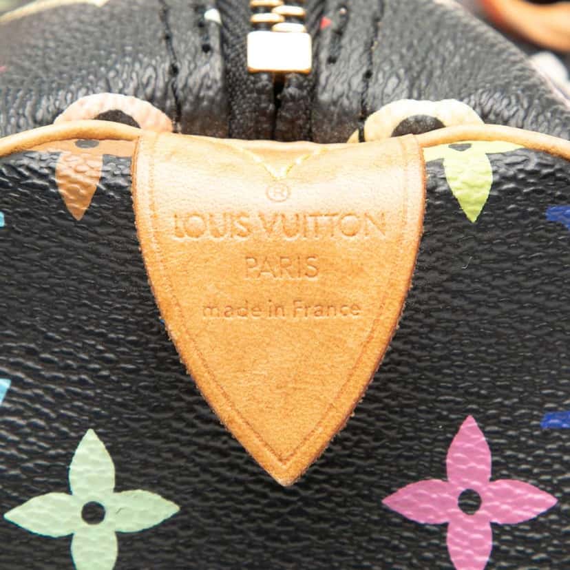 Louis Vuitton Monogram Multicolore Speedy 30 Black Good condition - Box View