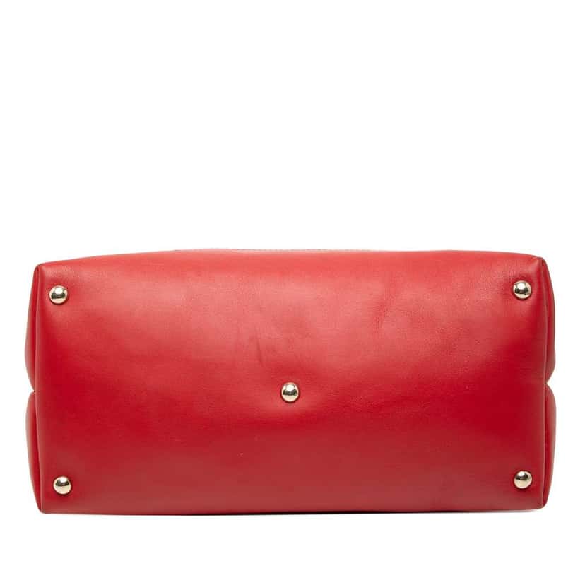 Gucci GG Canvas Valentine Satchel Beige Canvas Good condition - Inside View