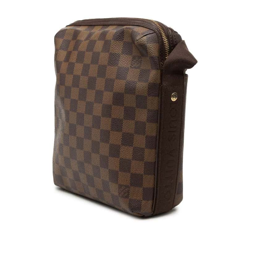 Louis Vuitton Damier Ebene Beaubourg Trotteur Brown Good condition - Back View