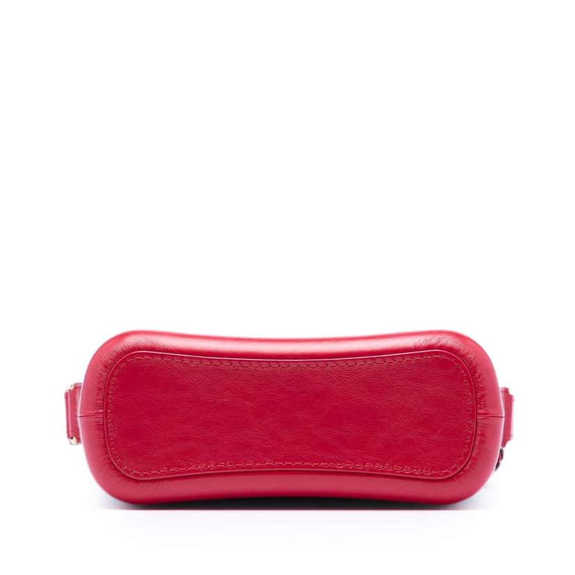 Chanel Small Tricolor Quilted Suede and Calfskin Gabrielle Hobo Blue Leather Good condition - Inside View