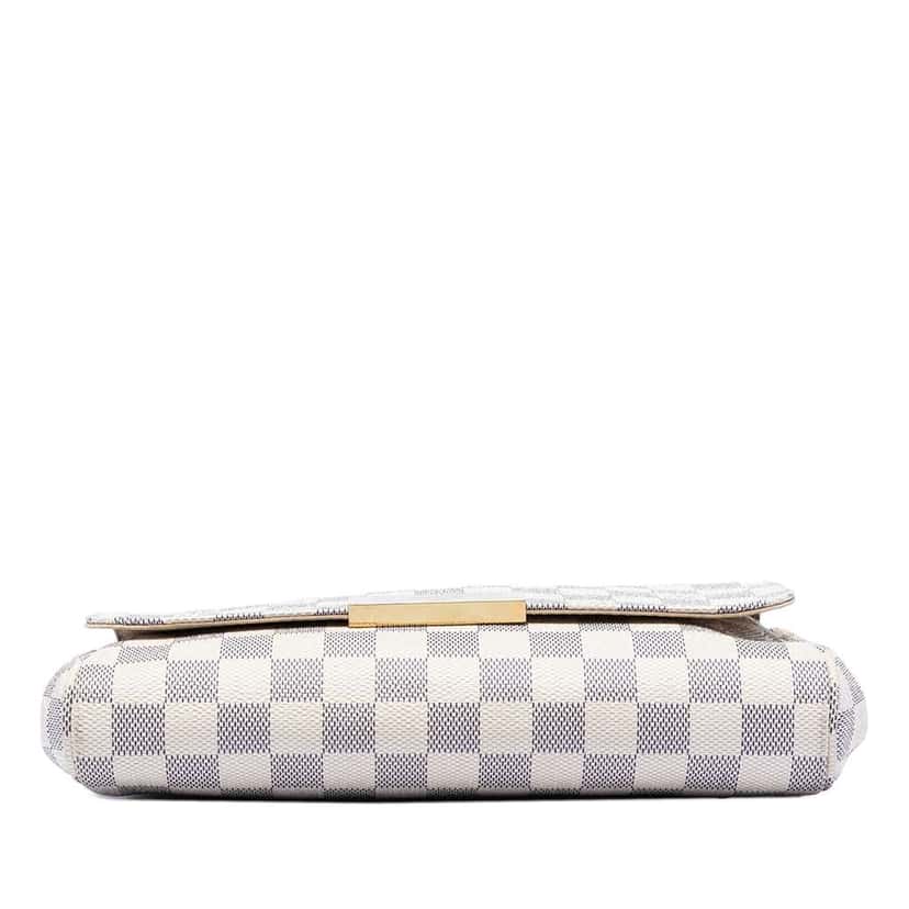 Louis Vuitton Damier Azur Favorite MM White Good condition - Inside View