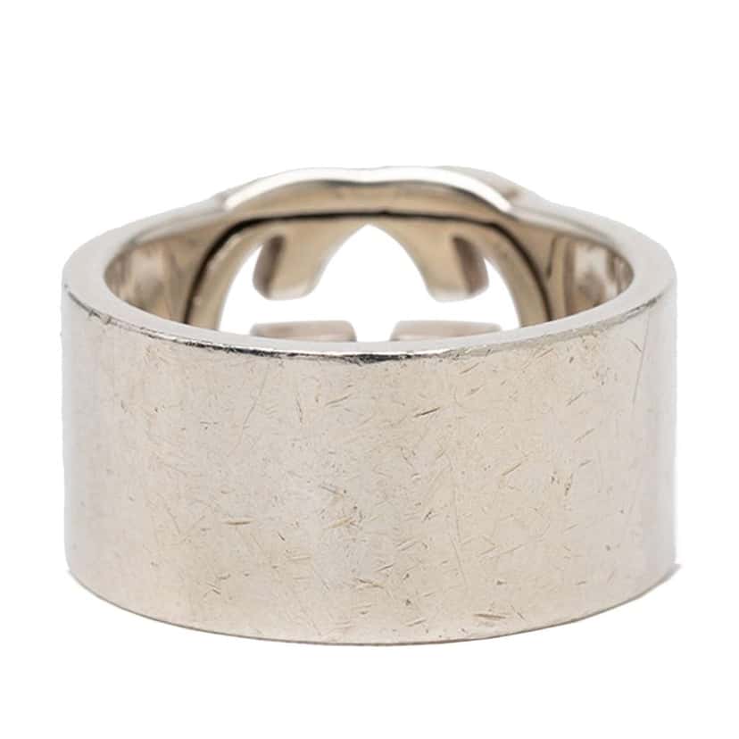 Gucci Sterling Silver Interlocking G Ring Silver Silver Very good condition - Inside View