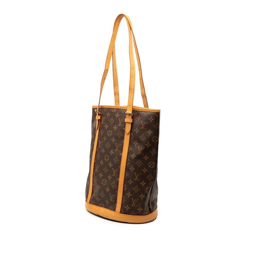 Louis Vuitton Monogram Bucket GM Brown Very good condition - Back View