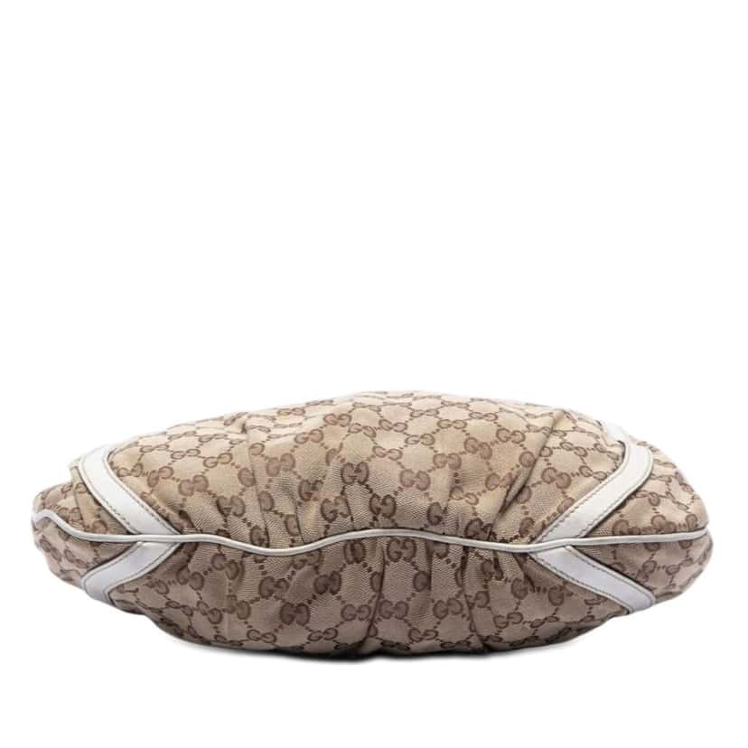 Gucci GG Canvas Abbey D Ring Crossbody Beige Canvas Very good condition - Inside View