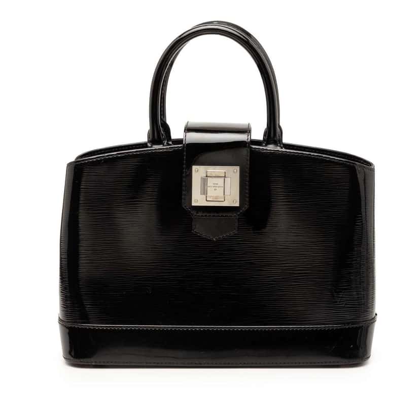 Louis Vuitton Electric Epi Mirabeau PM Black Leather Very good condition - Front View