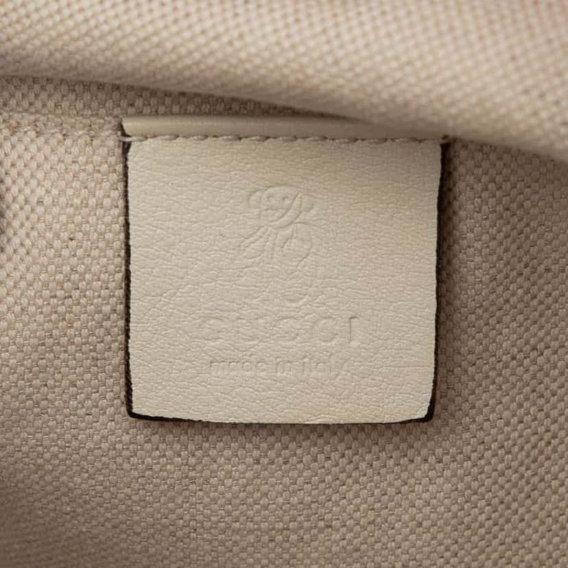 Gucci Kids Canvas Heartbeat Tote Pink Canvas Very good condition - Box View