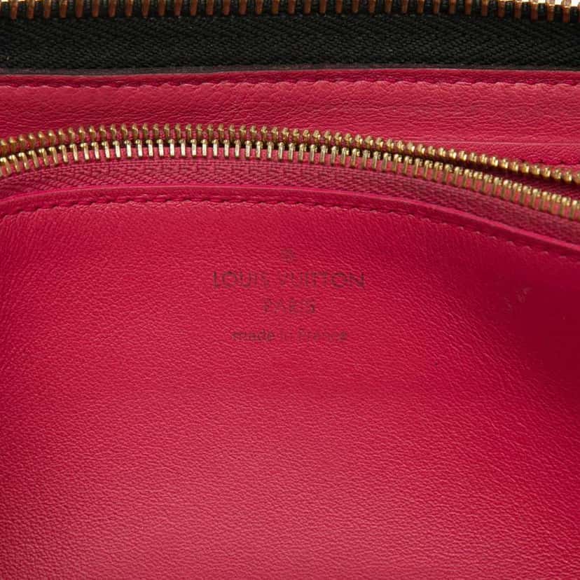 Louis Vuitton Taurillon Comete Zippy Wallet Black Leather Very good condition - Box View