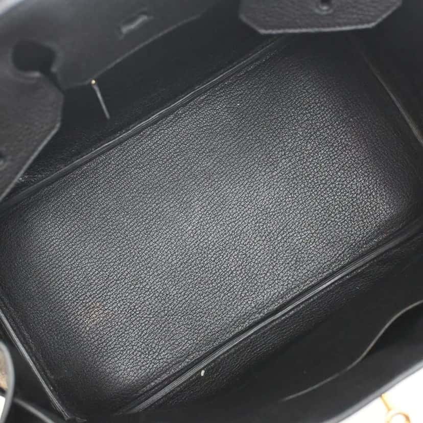 Hermès Togo Birkin Retourne 35 Black Leather Very good condition - Model View