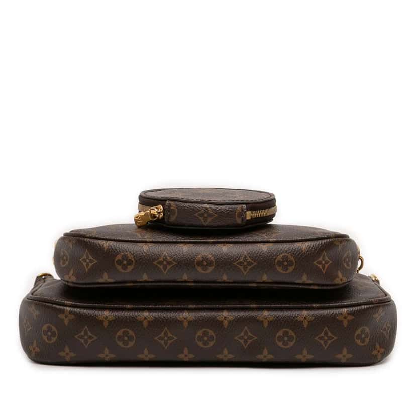 Louis Vuitton Monogram Multi Pochette Accessoires Brown Very good condition - Inside View