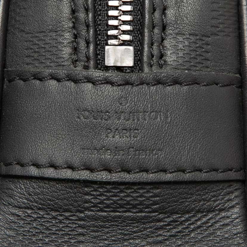 Louis Vuitton Damier Infini Porte-Documents Voyage Black Leather Very good condition - Box View