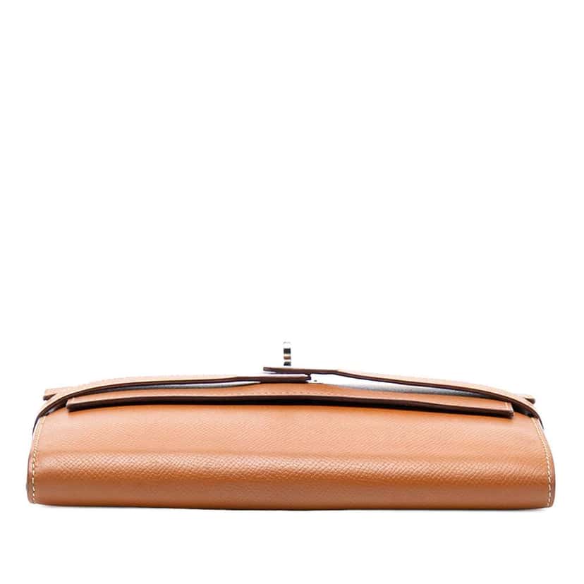 Hermès Epsom Kelly Longue Wallet Brown Leather Very good condition - Inside View