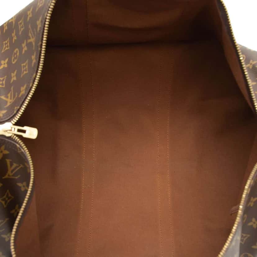 Louis Vuitton Monogram Keepall 55 Brown Very good condition - Model View