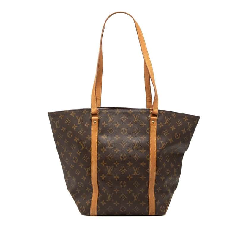 Louis Vuitton Monogram Sac Shopping Brown Very good condition - Front View