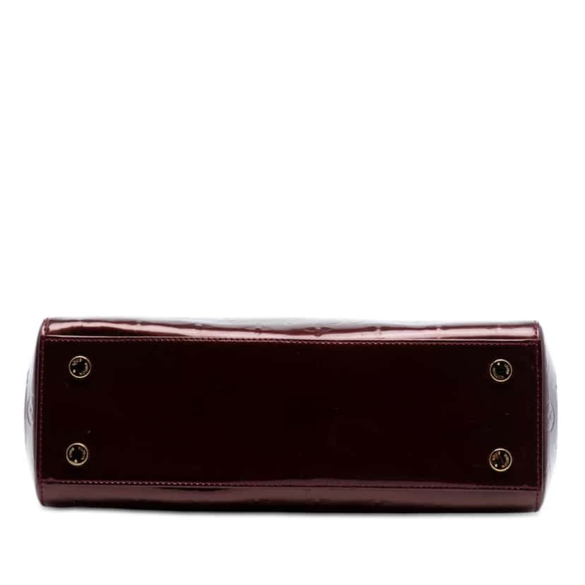 Louis Vuitton Monogram Vernis Brea MM Red Leather Very good condition - Inside View