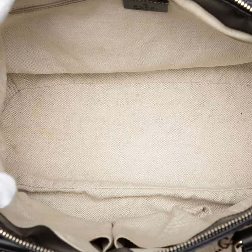 Gucci GG Canvas Sukey Satchel Beige Canvas Very good condition - Model View