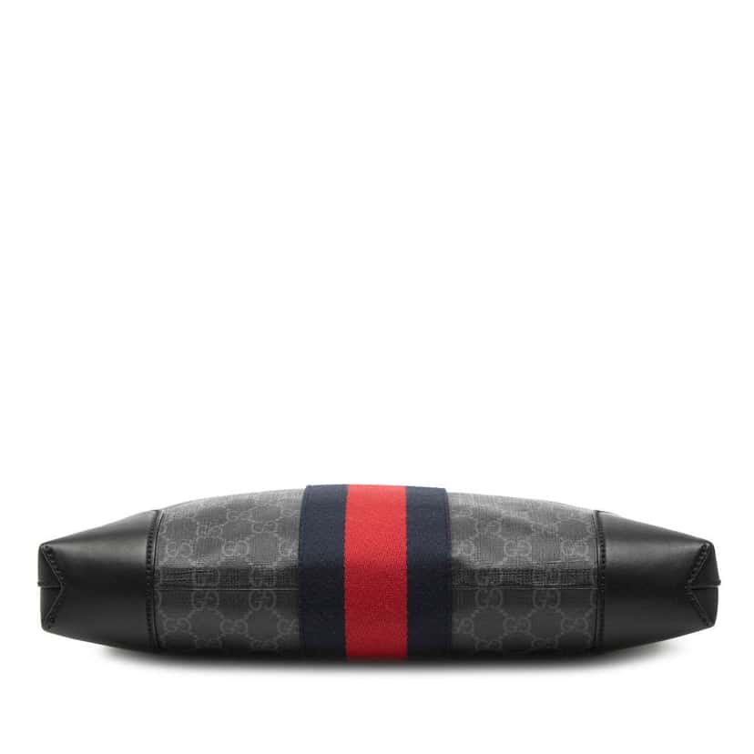 Gucci GG Supreme Web Crossbody Black Canvas Very good condition - Inside View