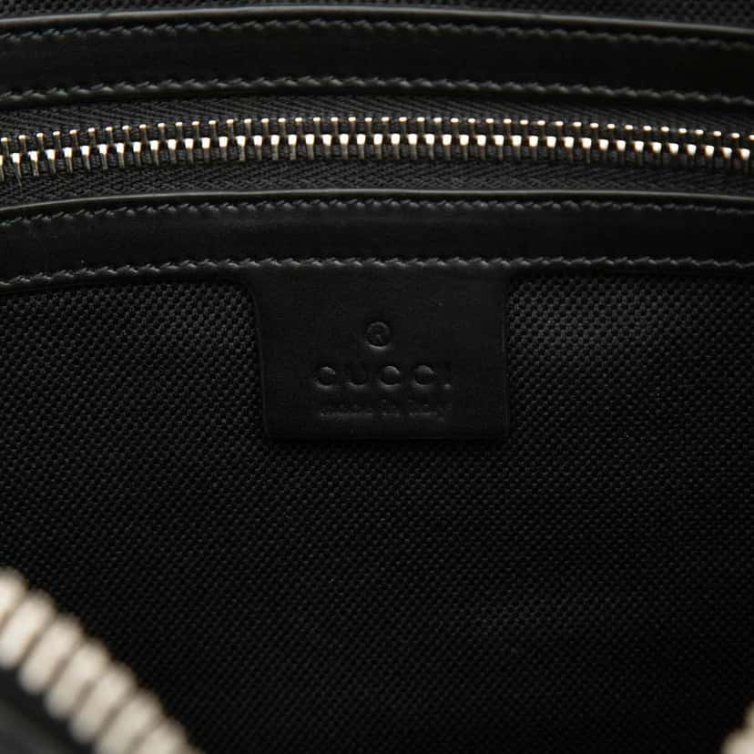 Gucci GG Supreme Web Crossbody Black Canvas Very good condition - Box View
