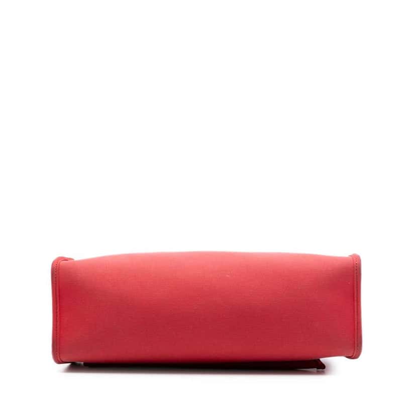 Hermès Toile Herbag Zip 31 Red Canvas Very good condition - Inside View